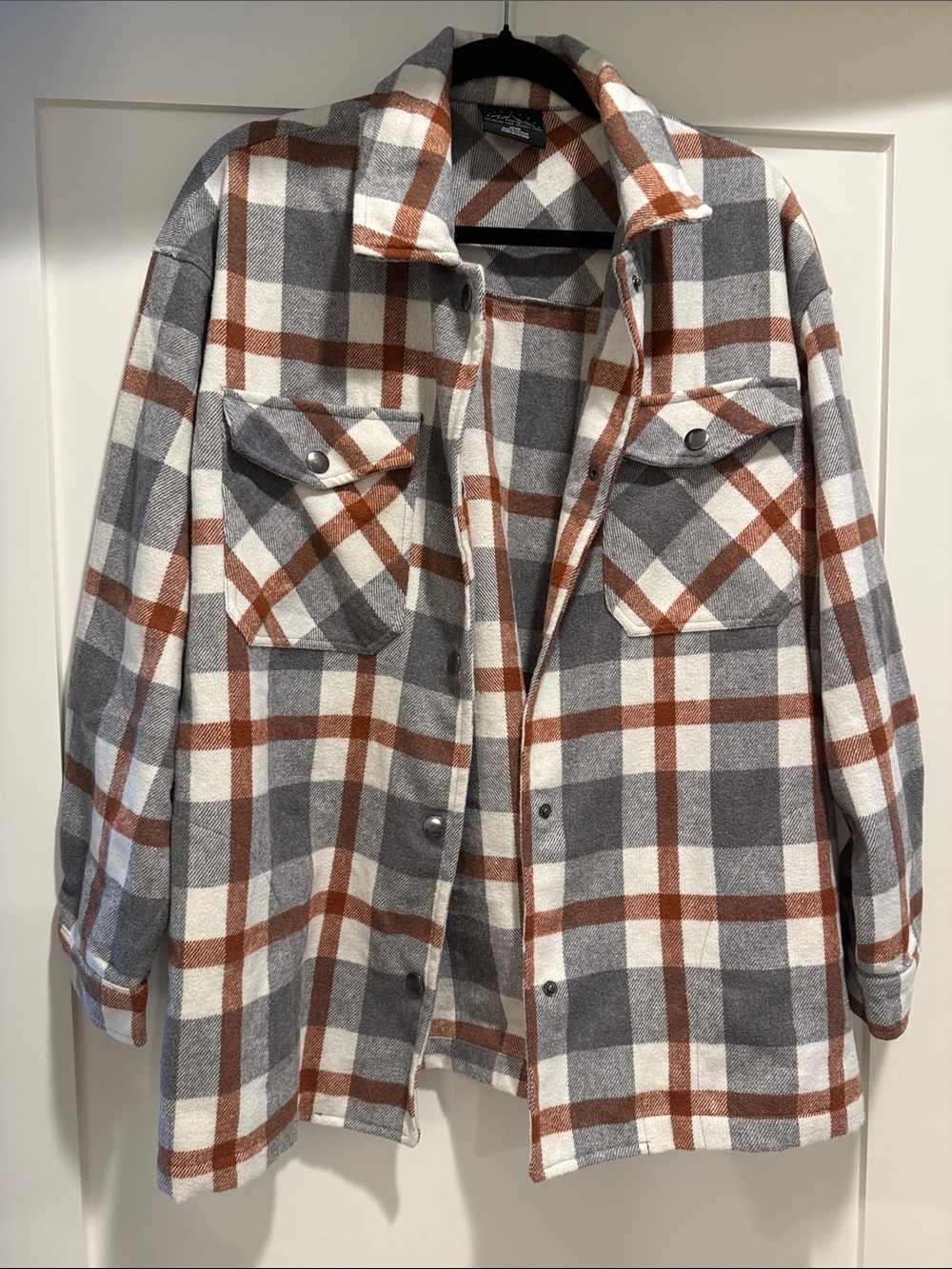 Fall Plaid Shirt Jacket